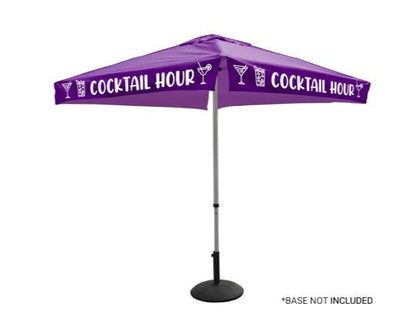 Printed Market Umbrellas - Fabric Sign Guys