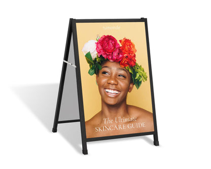 Signflute™ Insertable A-Frame Sandwich Board - 35.4 inch W x 47.2 inch H