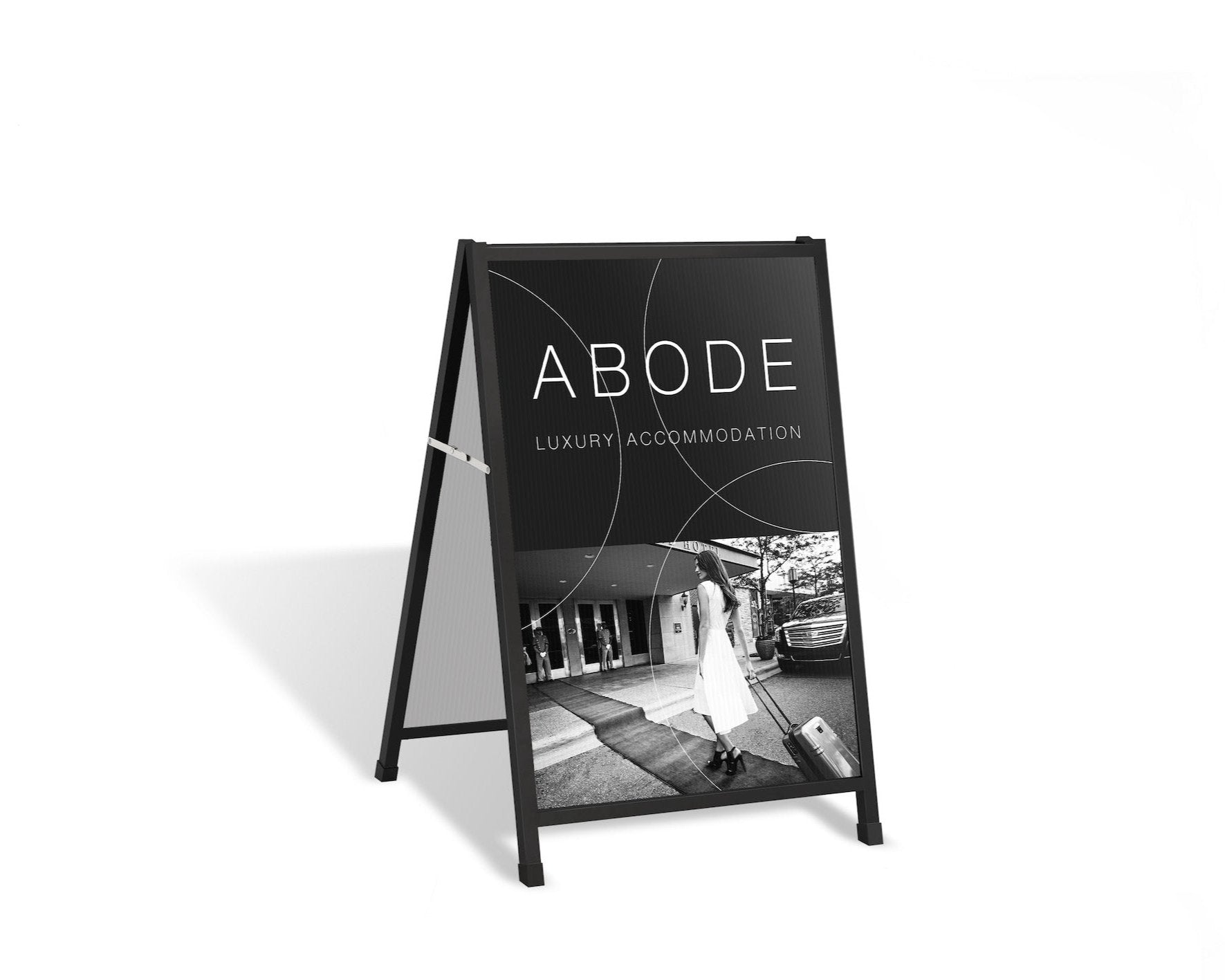 Signflute™ Insertable A-Frame Sandwich Board - 23.6 inch W x 35.4 inch H