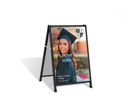 Signflute™ Insertable A-Frame Sandwich Board - 23.6 inch W x 35.4 inch H